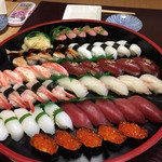 銀のさら - 料理写真:2015.6. 相模5人前　ネタ替え