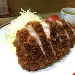 幸楽 - 2015年6月　ロースかつ定食　松　3,500円