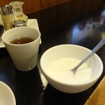 中華･飲茶 かねい - タピオカミルク、ホットウーロン