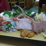 にし与 - お刺身の盛り合わせ