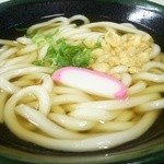 平田食事センター - 2015.6.15 かけうどん350円