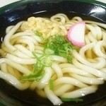 平田食事センター - 2015.6.15 かけうどん350円