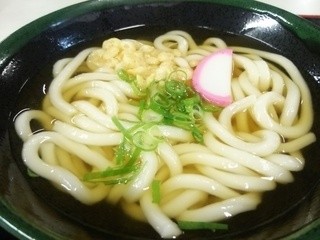 平田食事センター - 2015.6.15 かけうどん350円