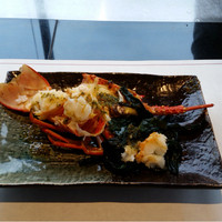 煉 今泉店 - 伊勢海老の鉄板焼き