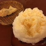 ナニワヤ・カフェ - ミルクかき氷
