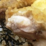 黄金の穂 - しっかり味の鶏天はジューシー