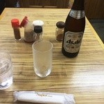 黄金の穂 - 今日は歩きなのでビール♪