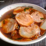 らーめん八平 - アリランチャーシュー中 (1,050円) 2015/06