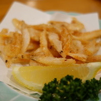味処 高崎 - 白エビから揚げ