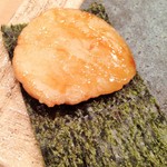 寿し ひでたか - (2015.6) 厚岸のホタテの磯部巻き