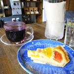 Sumida Coffee - すみだブレンド　深煎り、オレンジとグレープフルーツのタルト