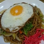 好松 - 石巻やきそば卵焼き乗せ  700円