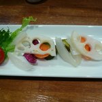 オステリア・イル・カスターニョ - 自家製ピクルス