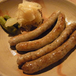 棗 - 豚と猪のソーセージ