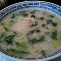 青菜 丸の内ブリックスクエア店 - 鶏青菜粥（粥膳）