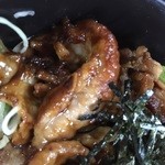 けやき食堂 - 甘口のタレが良く絡んでおり旨し！