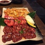 ほるもん亭 - ホルモンとカルビとロース？だったかな