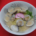 大山田パーキングエリア（下り線）スナックコーナー - 料理写真:桑名名物「はまぐりラ－メン」