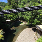 Momijiya - 吊り橋中央付近の逆側の景色。