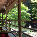 Momijiya - 景色は、抜群‼️
      涼しい〜
      景色だけで、ビールが、上手い。