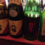 礎 - 左から、八幡、八幡35、田倉、古八幡(いにしえ)