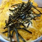 Soba Kisai Matsunoya - ミニ親子丼、ツユが美味しいです♪