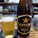 味処 佐とう - 201506 瓶ビール(530円)