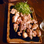 弘雅流製麺 - 親鶏のネギ塩焼