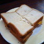 まこと - 名物のハムトースト