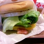 らりるれろ - ベーコンエッグチーズバーガー：510円