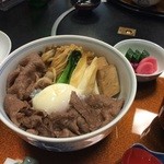 浅草今半 - ランチのすきやき丼