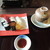 高田屋 - 料理写真:セットのにぎりと茶碗蒸し