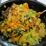 アリラン亭 - 2015.6 NEW 韓国山菜とナムルの石焼きビビンバ