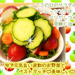 菜食健美 - 無農薬サラダ♪