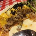 ラケル 丸井水戸店 - オムライス断面