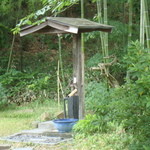 腰掛庵 - 庭の井戸