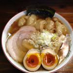 長町ラーメン - ワンタン麺煮卵入り
