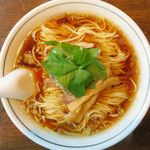 中華そば カリフォルニア - 中華そばのアップ