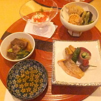 札幌なだ万茶寮 - オープニングメニューランチ　３０２４円　主菜膳　【　２０１５年６月　】