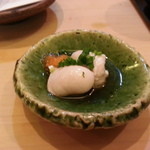 小谷 - 彼岸フグ白子ポン酢