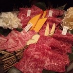 和牛焼肉 とびうし - 赤身黒毛和牛。イチボとかカメノコとか