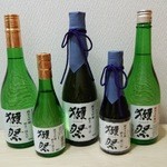本日の購入品！『獺祭』二割三分 、三割九分  獺祭50の720ml 各１本と二割三分 、三割九分の300ml～♪(^o^)丿