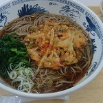 Toukyoudaigaku Shouhiseikatsu Kyoudoukumiai Ikakenten - かき揚げ蕎麦　大盛　420円