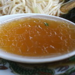春来軒 - ラーメンのスープ