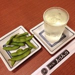 めん処 安曇乃 - 日本酒（小）