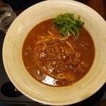 浅右衛門 - 『大阪名物油かすのカレーうどん』(1190円)～♪(^o^)丿