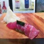 弘寿司 - 本鮪 行者ニンニクのせ