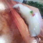 弘寿司 - アオリイカ梅３種のせ