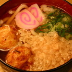 Takoyaki udon