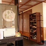 ゑびす - 奥の左手がカウンター席、右手が小上がり席